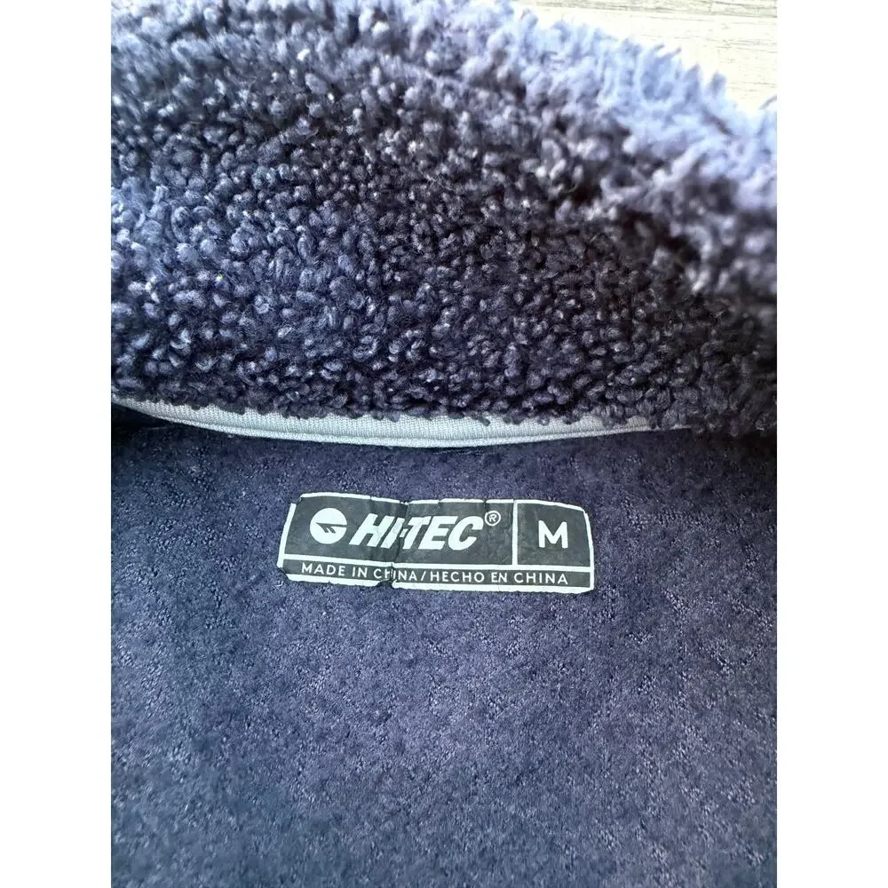 Hi-Tec Quarter Zip Fleece - Navy Blue - Size M